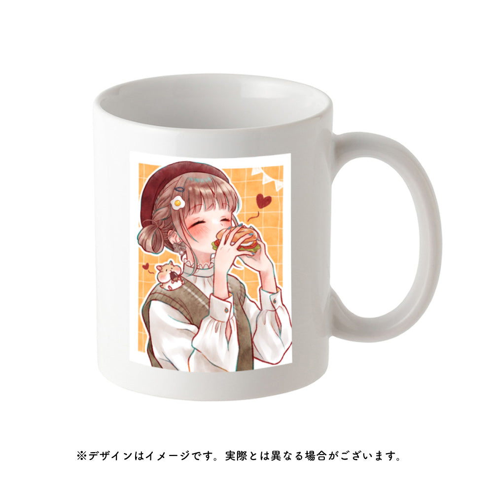 yuzuco×ぎんいろコラボマグカップ